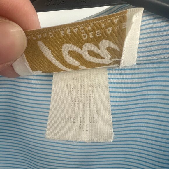 Vintage Tia Designs Embroidered Button Front Shirt Butterflies Flowers Women's L - Picture 4 of 5